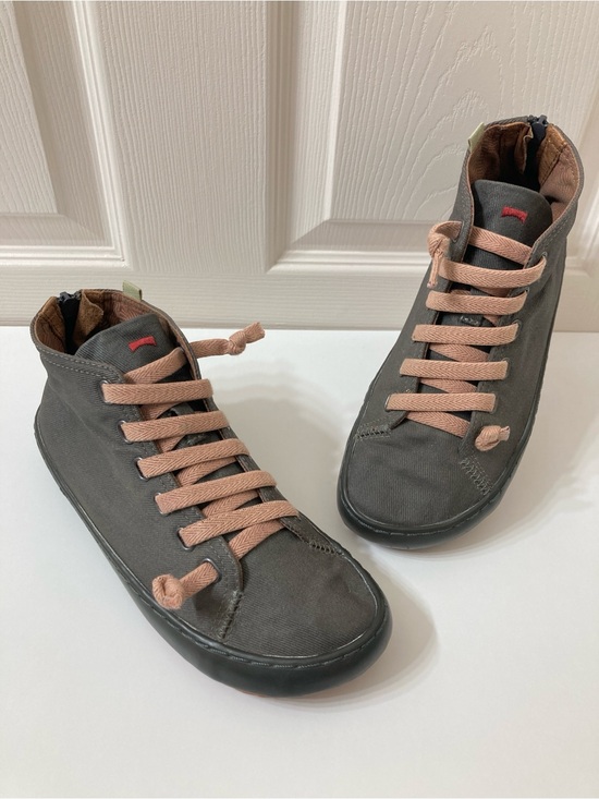 Camper Shoes - Camper Peu Rumbo Women’s High Top Canvas Sneakers Shoes Size 8 Gorpcore Hiking